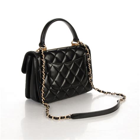 chanel lambskin quilted small single flap bag black|chanel lambskin medium flap bag.